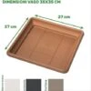 SOTTOVASO PER VASO ATENA Dimensioni 35 X 35 Cm - Colore Antracite