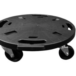 Carrello Per Piante Con Ruote Diametro 40 Cm Nero 275 Kg VidaXL 9 Carrello Per Piante Con Ruote Diametro 40 Cm Nero 275 Kg VidaXL -Vendite VIDAXL 57963692 5