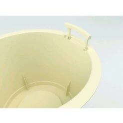 Vaso A Colonna Colore Bianco 36x70H Cm In Plastica Con Contenitore Estraibile -Vendite VIDAXL 58320236 4