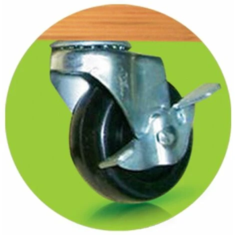 Supporto Su Ruote Tondo In Legno Flora Roll Lasure - 40 Cm Nortene 5 Supporto Su Ruote Tondo In Legno Flora Roll Lasure - 40 Cm Nortene - immagine 5