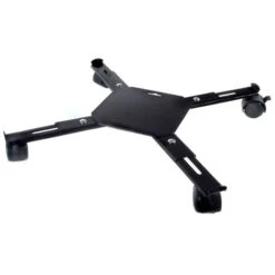 Carrello Portavasi Regolabile A 4 Bracci Nero In Metallo Nature