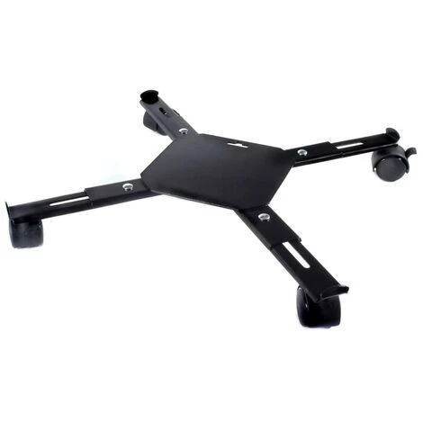 Carrello Portavasi Regolabile A 4 Bracci Nero In Metallo Nature 1 Carrello Portavasi Regolabile A 4 Bracci Nero In Metallo Nature