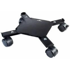 Carrello Portavasi Regolabile A 4 Bracci Nero In Metallo Nature 8 Carrello Portavasi Regolabile A 4 Bracci Nero In Metallo Nature -Vendite VIDAXL 58571009 4