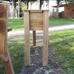 Onlywood Orto In Terrazzo SUN In Legno Trattato 34 X 84,5 X 81,5 Cm - 3 Vasi -Vendite VIDAXL 58846315 2