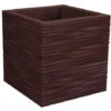Vaso ELEGANCE QUADRO 30X30 H30 - CORTEN - NICOLI