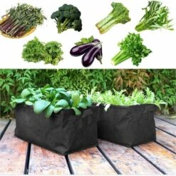 Rettangolare Sacco Coltivazione, Rettangolare Coltivare Borse, Letto Da Giardino Rialzato In Tessuto, Grow Borse Con Maniglia, Red 403020cm 7 Rettangolare Sacco Coltivazione, Rettangolare Coltivare Borse, Letto Da Giardino Rialzato In Tessuto, Grow Borse Con Maniglia, Red 403020cm -Vendite VIDAXL 65672965 3