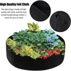 Sacchetti Per Piante Sacco Per Piante Da Giardino Traspirante Vasi Per Fioriere In Feltro Per Patate Carote Pomodori Alimentazione D'aria Sufficiente (127x30) -Vendite VIDAXL 66435034 5