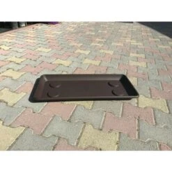 SOTTOFIORIERA RETTANGOLARE IN PLASTICA ANTHEA 60 CM VECA | AVANA -Vendite VIDAXL 66809348 4