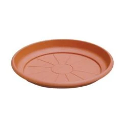 Sottovaso Tondo Erica Ics Pp Terracotta X Vaso Cm 80
