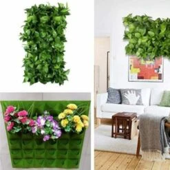 Kueatily 9 Tasche Sospese Per Piante, Borse Per Piante Da Esterno, Fiori, Patate, Pomodori E Fragole (verde) 7 Kueatily 9 Tasche Sospese Per Piante, Borse Per Piante Da Esterno, Fiori, Patate, Pomodori E Fragole (verde) -Vendite VIDAXL 68345779 3