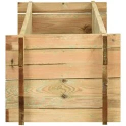 Fioriera Giardino Letto Vegetale In Legno Impregnato 120 Cm VidaXL -Vendite VIDAXL 6951076 4
