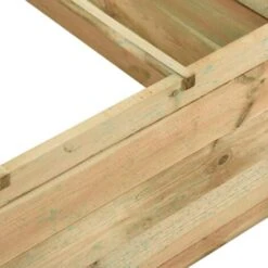 Fioriera Giardino Letto Vegetale In Legno Di Pino 120x120x40cm VidaXL -Vendite VIDAXL 6962969 4