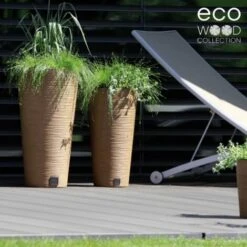 Prosperplast Vaso Alto Con Riserva Acqua 7,5 L Cemento - FURU -Vendite VIDAXL 69757813 5