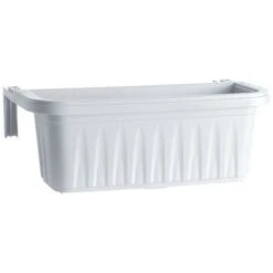 Bama BALCONETTA RETTANGOLARE 'RONDINE' CM 50X20XH.18,5 - LT.11 GRIGIO