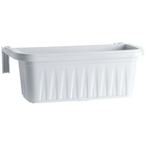 Bama BALCONETTA RETTANGOLARE 'RONDINE' CM 50X20XH.18,5 - LT.11 BIANCO 1 Bama BALCONETTA RETTANGOLARE 'RONDINE' CM 50X20XH.18,5 - LT.11 BIANCO