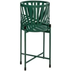 Vaso Di Foglie In Metallo Con Supporto X 2 - Metallo - Atmosphera Créateur D'intérieur -Vendite VIDAXL 83774620 5