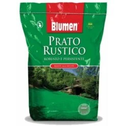 Semi Per Prato Calpestabile - Rustico Blumen - 6 Kg - Festuca 90% Lolium 10%
