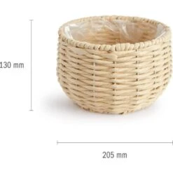 Paco Home Vaso Portavaso Grande Fioriera Interni Set Vaso Vimini Intrecciato Legno Crema, 2pcs Set / Design 8 8 Paco Home Vaso Portavaso Grande Fioriera Interni Set Vaso Vimini Intrecciato Legno Crema, 2pcs Set / Design 8 -Vendite VIDAXL 85741595 4