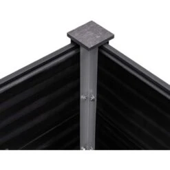 Fioriera Rialzata Da Giardino Grigia 300x100x54 Cm In WPC VidaXL -Vendite VIDAXL 86432366 5