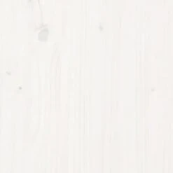 Fioriera Bianca 112x112x27 Cm In Legno Massello Di Pino VidaXL -Vendite VIDAXL 86433322 5