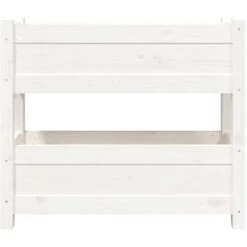 Fioriera Bianca 77x25x66 Cm In Legno Massello Di Pino VidaXL -Vendite VIDAXL 86433955 5