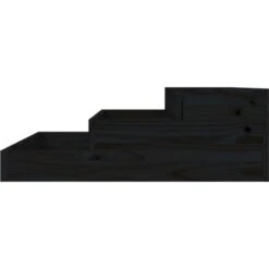 Fioriera Nera 78x78x27 Cm In Legno Massello Di Pino VidaXL 9 Fioriera Nera 78x78x27 Cm In Legno Massello Di Pino VidaXL -Vendite VIDAXL 86434200 5