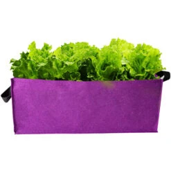 Sacchetti Rettangolari Per La Coltivazione Da Giardino Fioriera Aiuole Per La Coltivazione Vasi Per La Coltivazione Con Manici Sacchetti Per Fioriera In Feltro Traspirante Per Carote Cipolle Erbe Fior