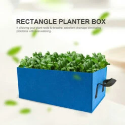 Sacchetti Rettangolari Per La Coltivazione Da Giardino Fioriera Aiuole Per La Coltivazione Vasi Per La Coltivazione Con Manici Sacchetti Per Fioriera In Feltro Traspirante Per Carote Cipolle Erbe Fior -Vendite VIDAXL 86846082 4