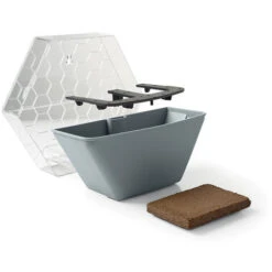 MODO GRIGIO, Vaso Da Interno Modulabile, Appendibile A Muro O Da Appoggio, MADE IN ITALY -Vendite VIDAXL 87213831 5