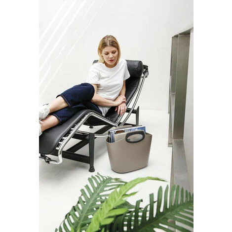 FOR2 TORTORA, Borsa Multiuso In Plastica Indoor/outdoor, Con Manici, Semirigida, Made In Italy 3 FOR2 TORTORA, Borsa Multiuso In Plastica Indoor/outdoor, Con Manici, Semirigida, Made In Italy - immagine 3