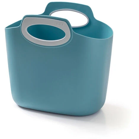 FOR2 BLU AVIO, Borsa Multiuso In Plastica Indoor/outdoor, Con Manici, Semirigida, Made In Italy 1 FOR2 BLU AVIO, Borsa Multiuso In Plastica Indoor/outdoor, Con Manici, Semirigida, Made In Italy