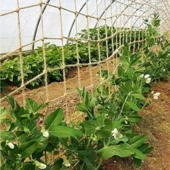 NaturSeenlin Rete Di Sostegno In Iuta Per Piante Rampicanti -Vendite VIDAXL 87411585 4