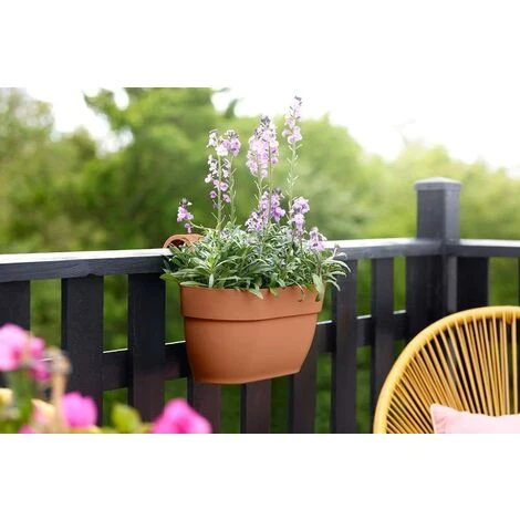 ELHO VASO BALCONETTA VIBIA CAMPANA EASY HANGER MEDIUM TERRA 4 ELHO VASO BALCONETTA VIBIA CAMPANA EASY HANGER MEDIUM TERRA - immagine 4