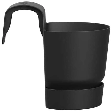 ELHO VASO GREENVILLE EASY HANGER SINGLE LIVING BLACK 2 ELHO VASO GREENVILLE EASY HANGER SINGLE LIVING BLACK - immagine 2