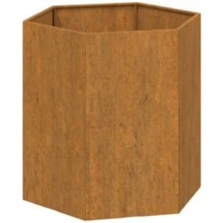 Fioriera Ruggine 40x40x45 Cm Acciaio Corten VidaXL