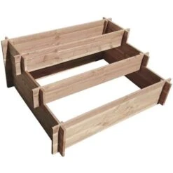 Orto A 3 Piani In Abete Douglas -Vendite VIDAXL 89360527 3