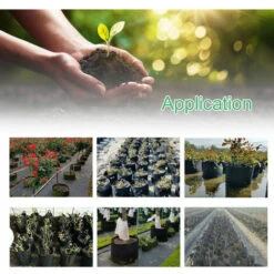 Confezione Da 5 Sacchetti Da Coltivazione Da 2 Galloni, Resistenti E Traspiranti, In Tessuto Non Tessuto, Per Vasi Per Piante, Per Piantare Piante Da Giardino -Vendite VIDAXL 89824703 4