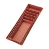 SOTTOCASSETTA BAMA • PP TERRACOTTA CM 35X16 H.CM 5