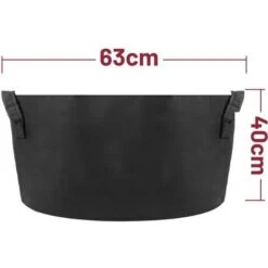 PrixPrime - Vaso In Tessuto Geotessile Per Piante In Crescita 115 Litri 5 Unità 8 PrixPrime - Vaso In Tessuto Geotessile Per Piante In Crescita 115 Litri 5 Unità -Vendite VIDAXL 90821074 4