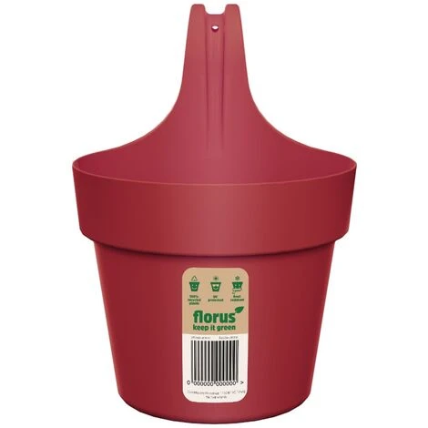 FLORUS BALCONETTA PARIS BALCONY HANGER SINGLE ROSSA 1 FLORUS BALCONETTA PARIS BALCONY HANGER SINGLE ROSSA