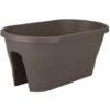 VASO CORSICA FLOWER BRIDGE 60CM TAUPE ELHO