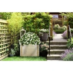 L’aiuola Di Giardino Sopraelevata In Legno - 78x38x57 Cm - Legno Di Pino/abete Solido Di 28 Mm - Timbela M612 -Vendite VIDAXL 93955750 4