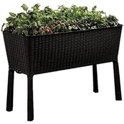 Keter Easy Grow 17194592 - Giardino Rialzato Per Verdure, Antracite