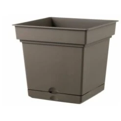 Vaso Quadrato Still Elements In Plastica Colorati Da Esterno Per Fiori E Piante -Scarlet / 38 Cm -Vendite VIDAXL 93995796 5