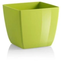 Vaso Quadrato Da Esterno Color Santiago Da Esterno E Giardino Per Piante E Fiori -11 Cm / Oliva -Vendite VIDAXL 93996025 4