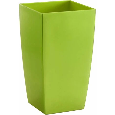 Vaso Rettangolare ''Algarve'' In Plastica Colorati Da Esterno E Giardino Per Fiori E Piante -26 Cm / Neve 2 Vaso Rettangolare ''Algarve'' In Plastica Colorati Da Esterno E Giardino Per Fiori E Piante -26 Cm / Neve - immagine 2