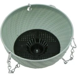 Vasi Da Fiori Sospesi - 2 Pezzi Fioriera Sospesa, Cesto Di Fiori Sospeso, Vaso Da Fiori Fissato A Parete Per Interni Esterni Per Decorazione Balcone Da Giardino, Diametro 16 Cm -Vendite VIDAXL 94289889 4