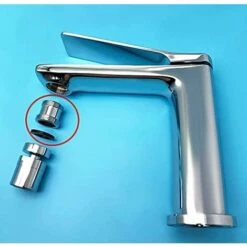 Adattatore Per Rubinetto In Ottone Da 2 Pezzi, Connettore Aeratore Per Rubinetto Da 22 Mm NPT Maschio A Maschio Per Aeratore Per Purificatore D'acqua Per Rubinetto Del Lavandino (M20 - M22) -Vendite VIDAXL 94558556 5