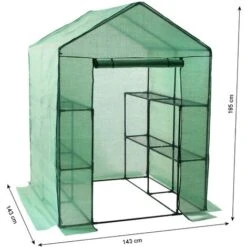 Zelsius Serra In Foglio Con 8 Ripiani, 195x143x143 Cm, Casa Del Pomodoro -Vendite VIDAXL 94789439 3