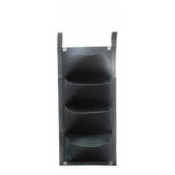 Sacchetti Per Piante, Fioriere Da Parete Verticali Aggiornate A 4 Tasche, Borse Per Fioriere Sospese A Parete Per Piante Da Recinzione Da Giardino, 2 Pezzi